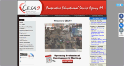 Desktop Screenshot of cesa9.org